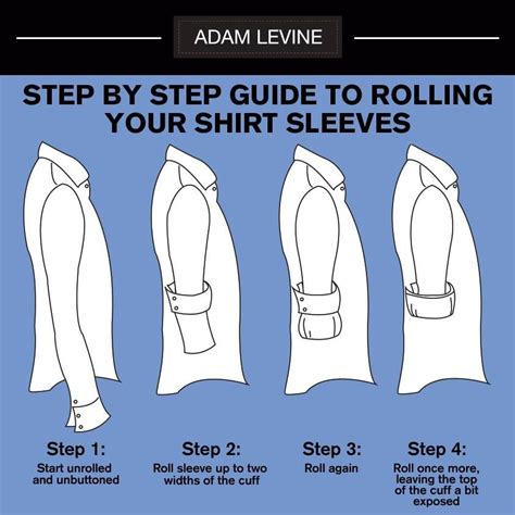 how to roll up sleeves.